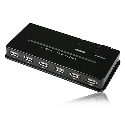 Coms USB 허브 2.0 (10P/전원)