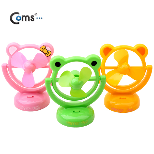 Coms USB 선풍기 상하 회전형 - 핑크