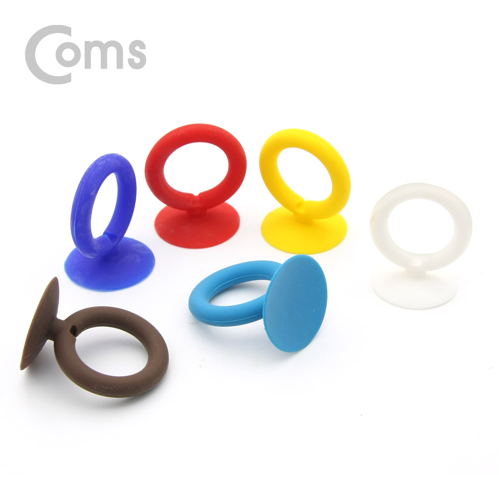 Coms 스마트폰 거치대(진공식,문어포장)