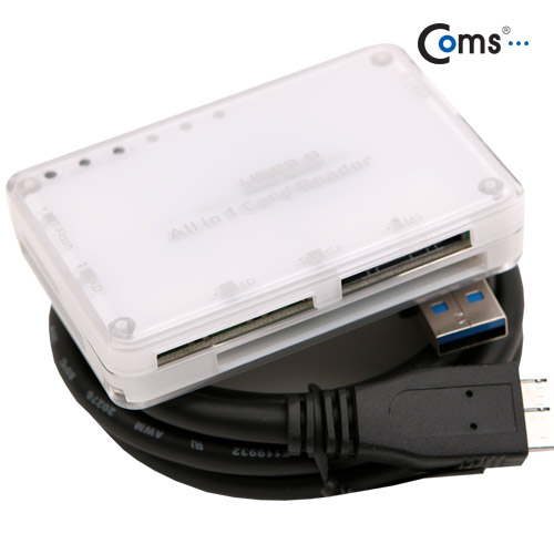 Coms USB 3.0 카드리더기(외장형), All in 1