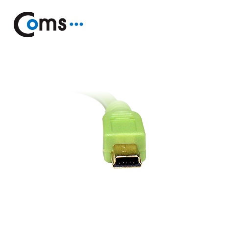 Coms 스트롱 미니 케이블 USB to 미니 5핀 (핑크)/충전/데이터