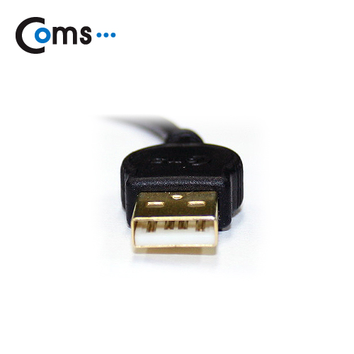 Coms 스트롱 미니 케이블(USB to A사 iOS 스마트폰) 10cm 화이트/충전/데이터