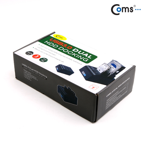 Coms USB 도킹 홀더(USB 3.0/SATA 2Port)