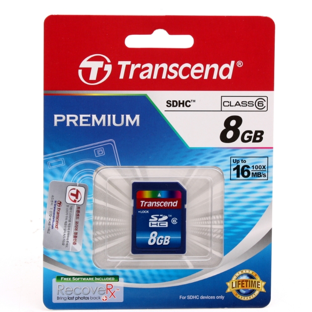 메모리 카드 (JET Flash) SDHC 8G CLASS10