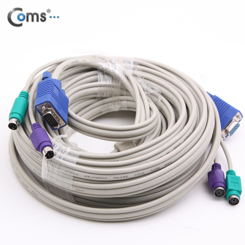 Coms KVM 케이블 연장 10M (M/F)