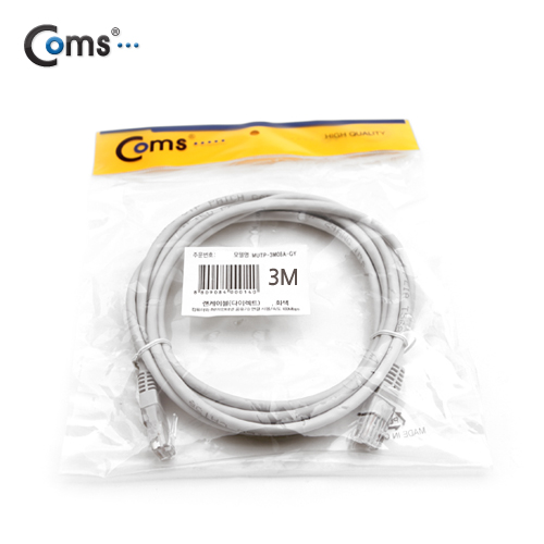 Coms 실속형 UTP CAT6 기가 랜 케이블 Direct 3M / LAN