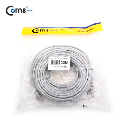 Coms 실속형 UTP CAT6 기가 랜 케이블 Direct 20M / LAN