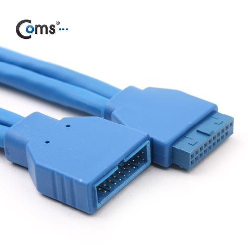 Coms USB 3.0 케이블 20핀 내장 연결 케이블, 50cm