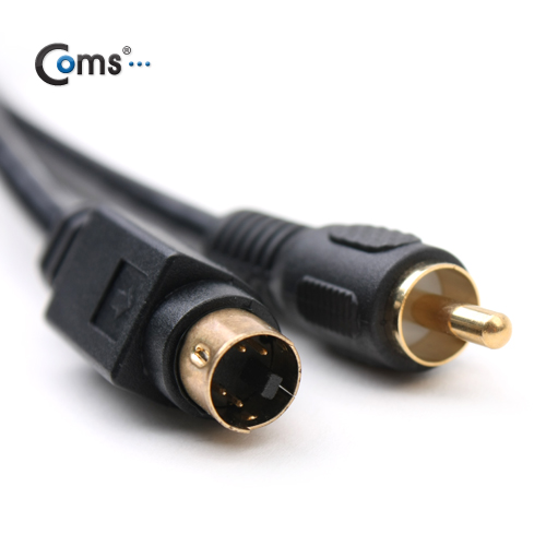 Coms SVHS/RCA 케이블(고급) 2M