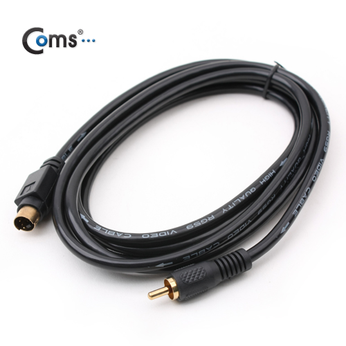 Coms SVHS/RCA 케이블(고급) 2M