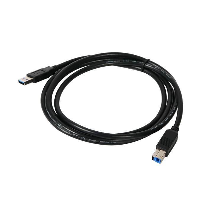 DA-USB3.0AB-0.5m 다모일 USB 3.0 데이터 케이블 (AM/BM) 0.5m 5Gbps usb케이블 3.5인치외장하드연결