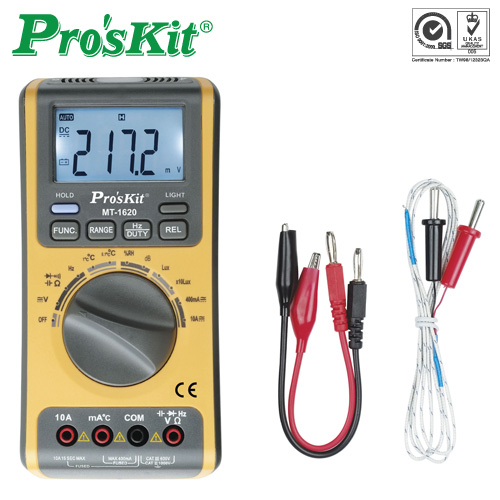 Prokit  디지털 테스터기(DC/AC/전류)
