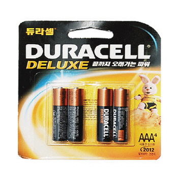 듀라셀 건전지 일반AAA LR03 4알