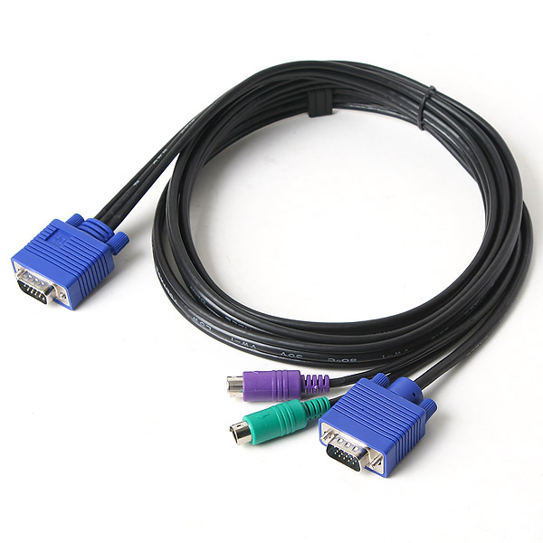 DA-KVM13M-C1.2m ATEN 전용 KVM 케이블 1.2m (PS/2)