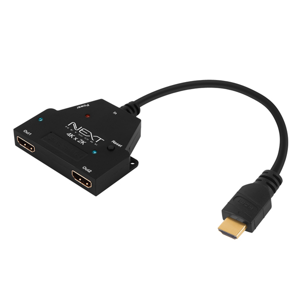 NEXT-4202SPC4K 4K UHD 1:2 HDMI 무전원 분배기