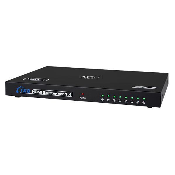 NEXT-1008SP 1:8 HDMI 모니터분배기