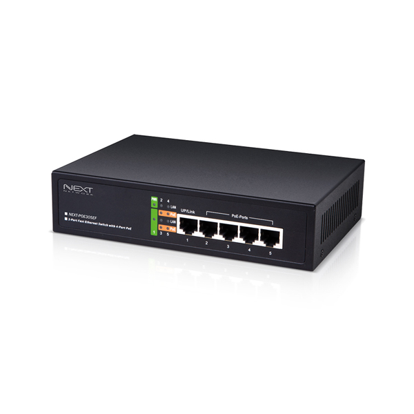NEXT-POE305EF 5포트 With 4포트 POE스위치(65W)
