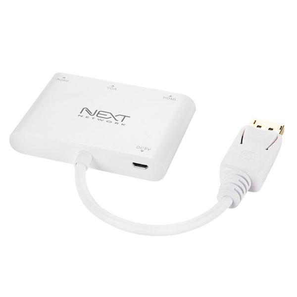 NEXT-DPHV02 DP to HDMI/VGA 컨버터