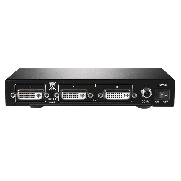 NEXT-112DVI-EDID 2포트 DVI 모니터 분배기