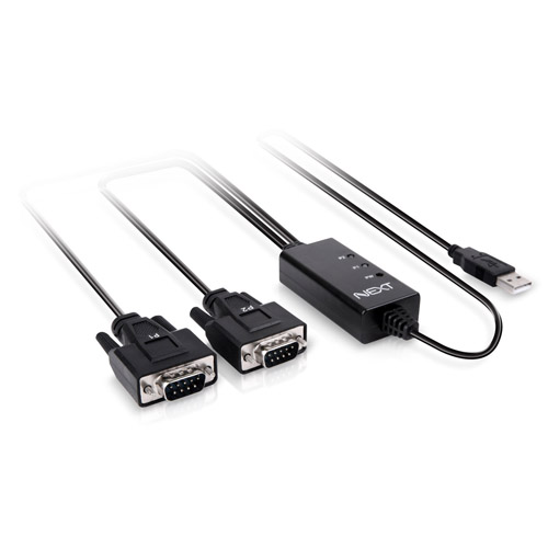 NEXT-RS232 2P RS232 시리얼 to USB 2포트 케이블
