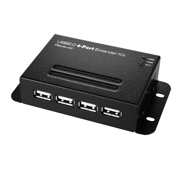 NEXT-USB404 산업용 50M USB 거리연장기 4포트