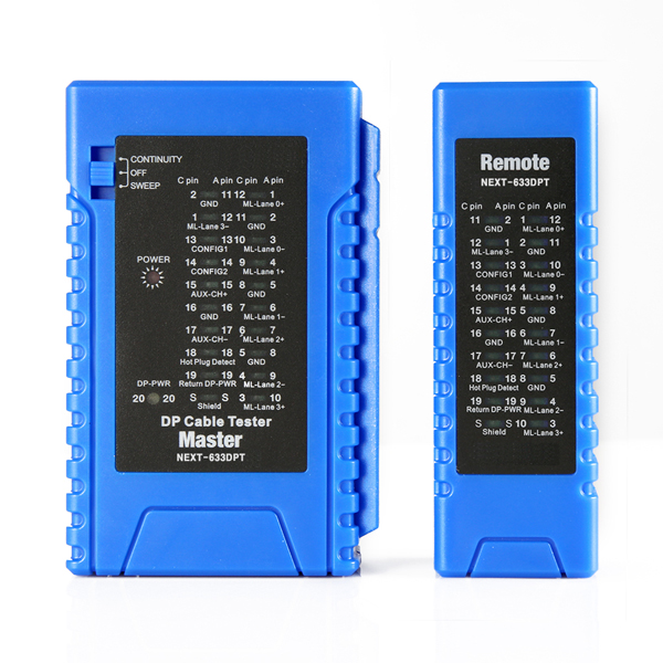 NEXT-633DPT DisplayPort/Mini DP 케이블 테스터기