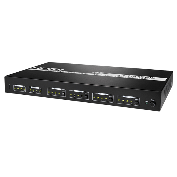 NEXT-4246HDM 4x4 HDMI 매트릭스 스위치70M/리시버4개 포함