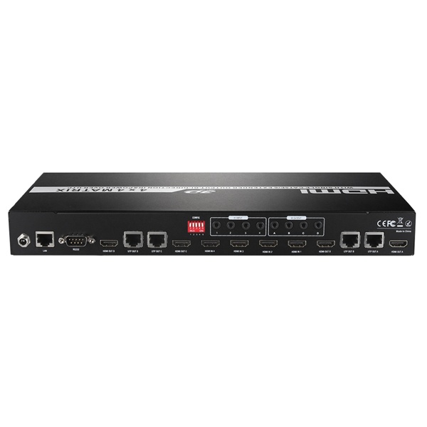 NEXT-4246HDM 4x4 HDMI 매트릭스 스위치70M/리시버4개 포함