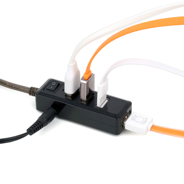 NEXT-USB105PW 유전원USB2.0 4port USB리피터허브 10M
