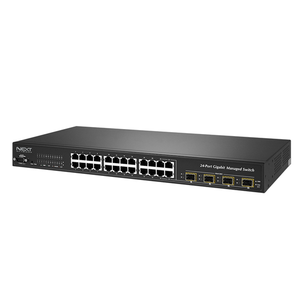 NEXT-3028GL2-SFP L2+ 24포트 기가비트+4포트 SFP