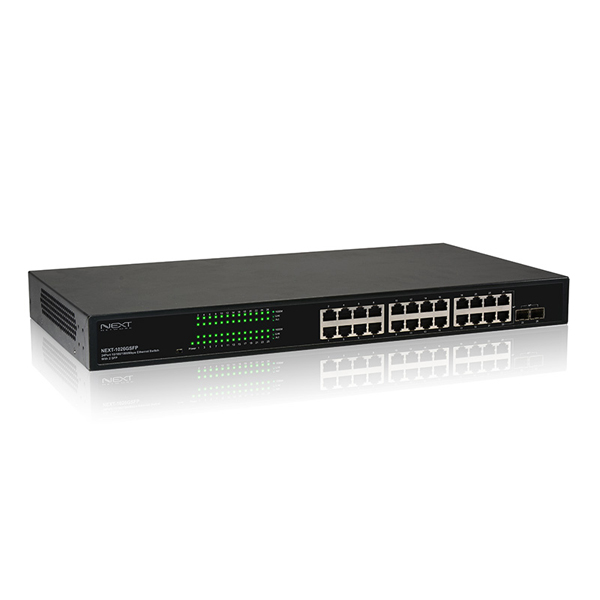 NEXT-1026GSFP 24포트 기가비트+ 2SFP 스위칭 허브