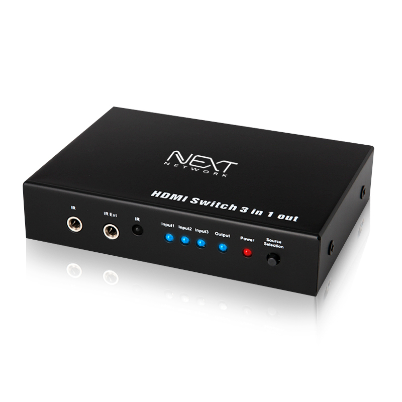 NEXT-403SW4K60 3:1 4K UHD HDMI2.0 선택기