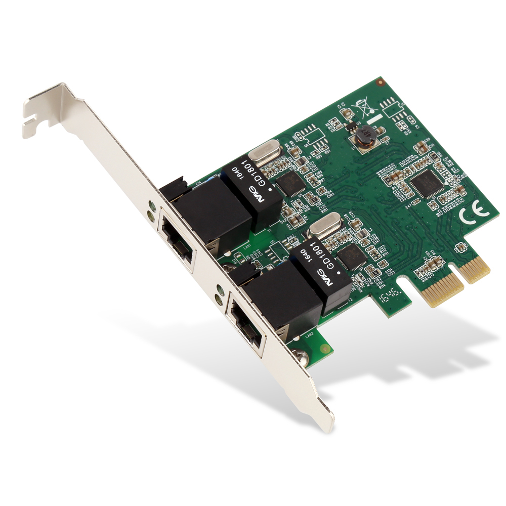 NEXT-3102D-EX 1G Dual Port PCI-Express LACP Lan Card