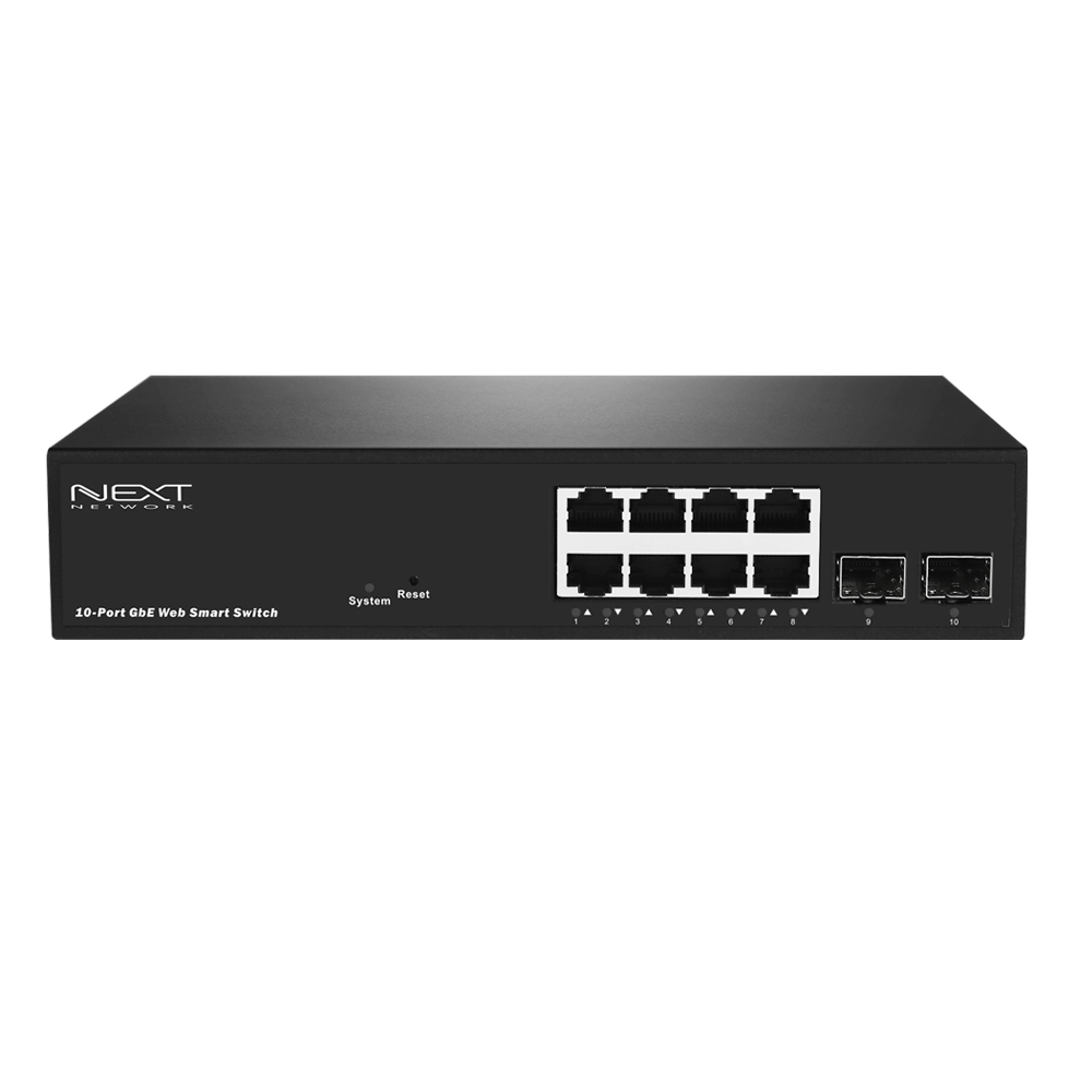 NEXT-3110GL2-SFP L2 매니지먼트 8포트 + 2SFP 기가비트 스위치허브