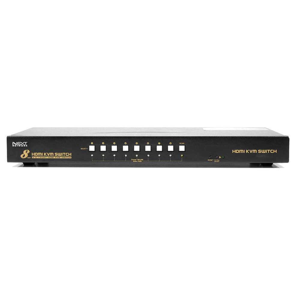 NEXT-7208KVM 8:1 USB HDMI KVM Switch