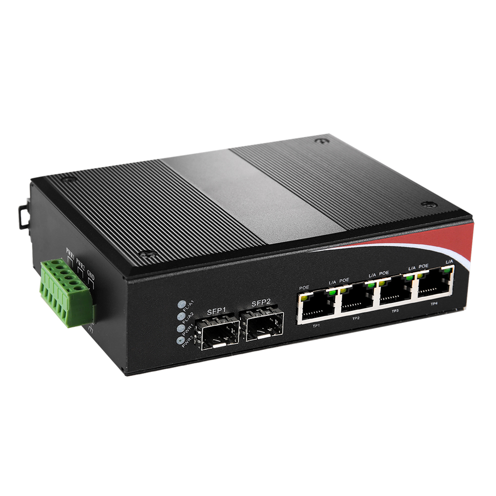 NEXT-POE524FDT 산업용 POE Fiber Switch