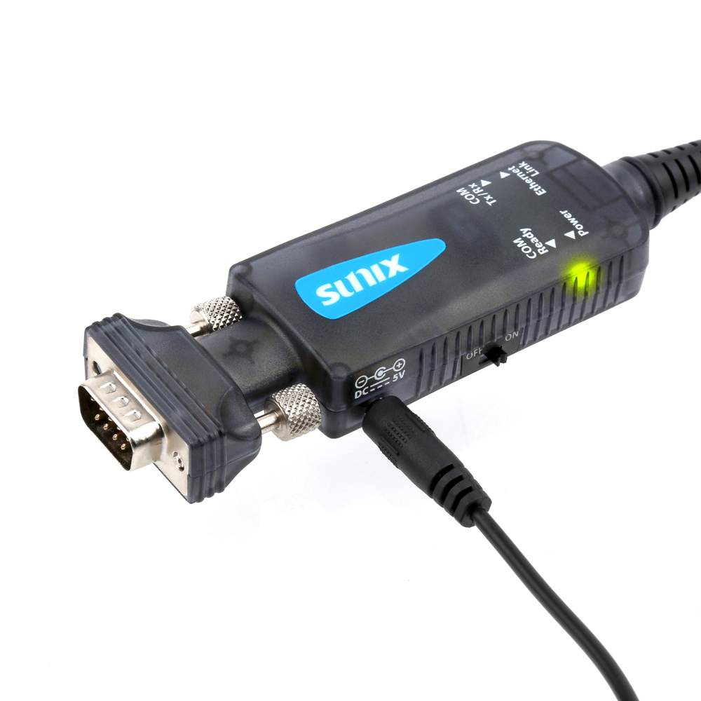 SUNIX-DPAS01D-00 Ethernet 1-Port RS-232 Replicator(Screw Bolt Type)