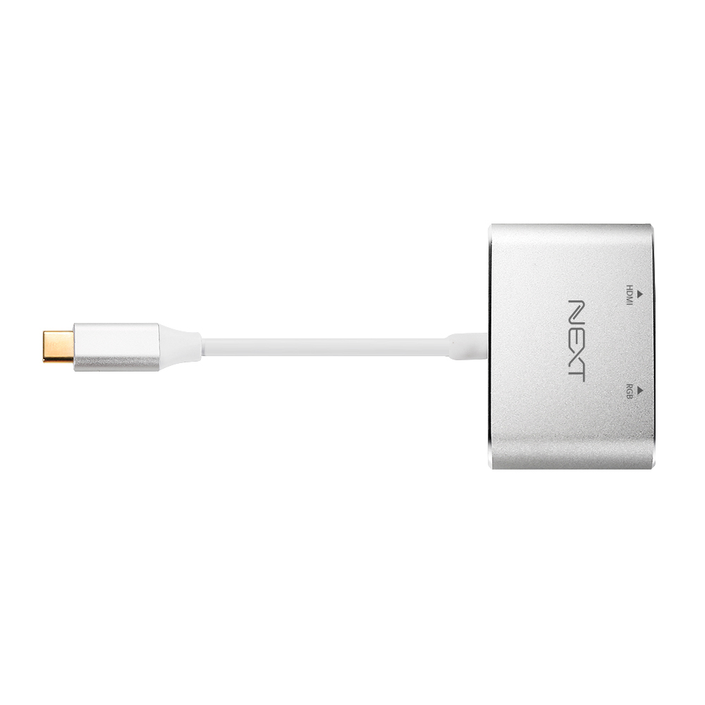 NEXT-2252TCHV USB C타입 HDMI VGA RGB 컨버터 젠더