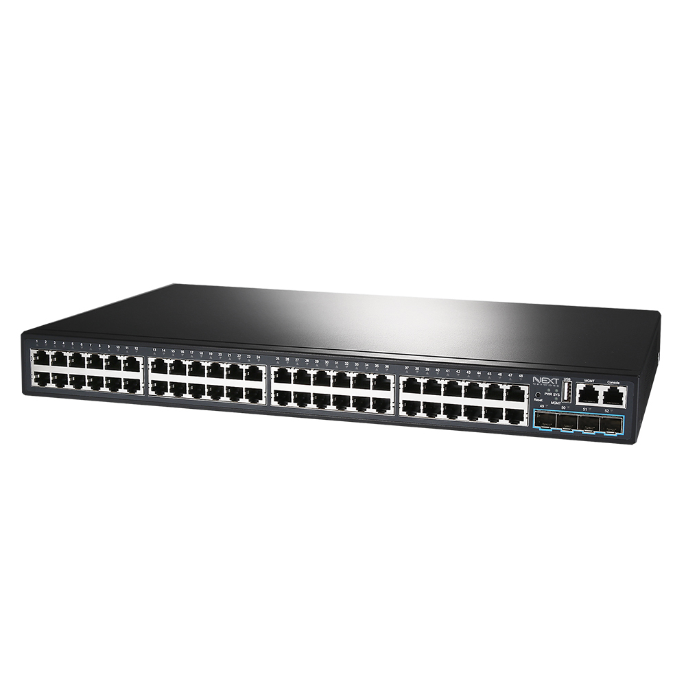 NEXT-4052L3-10G L3 48포트 기가스위칭허브 +4포트 10G SFP