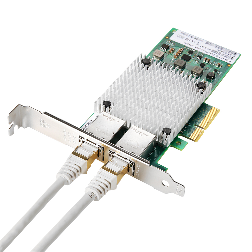 NEXT-550CP-10G PCI-E x8 4포트RJ45 인텔서버용랜카드