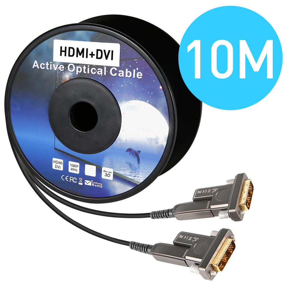 NEXT-5510DAOC-DD 마이크로 HDMI to DVI 10M 광케이블