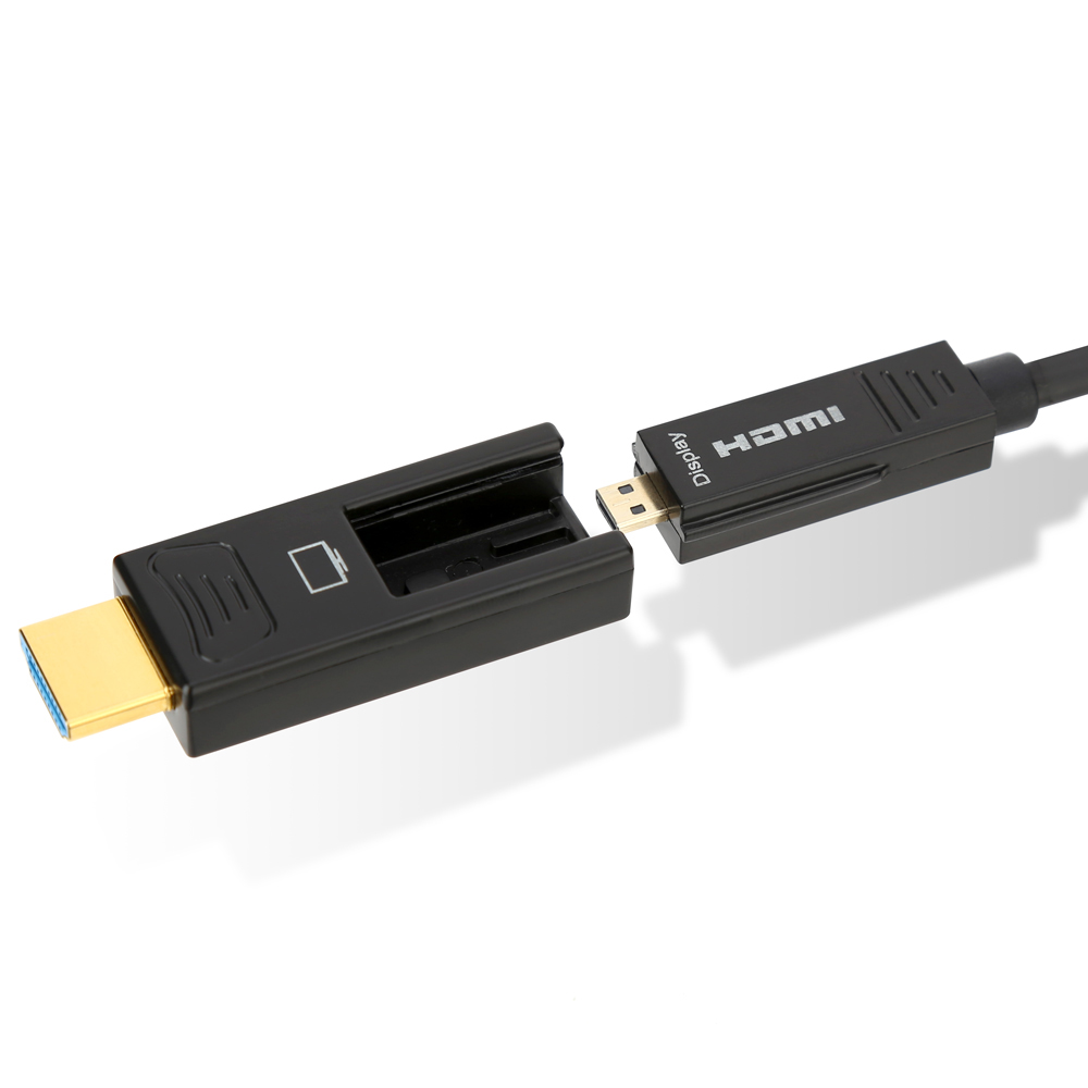 NEXT-6020HAOC-DD HDMI 2.0 광케이블 20M AOC 소켓분리