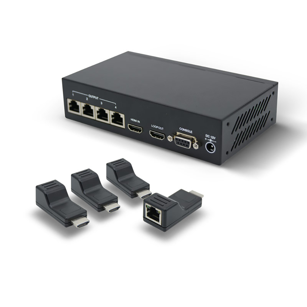 NEXT-HD40SP-4R 1:4 HDMI 40M 거리연장 분배기