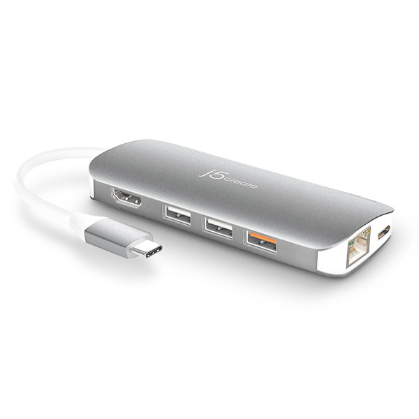 NEXT-JCD384/C타입 멀티어댑터 4K HDMI RGB USB PD