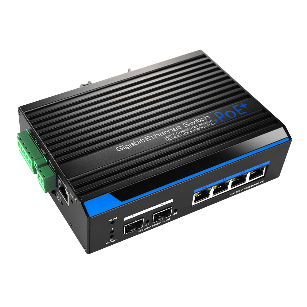 NEXT-POE2406AU-240 기가4포트 산업용 L2 POE 스위치