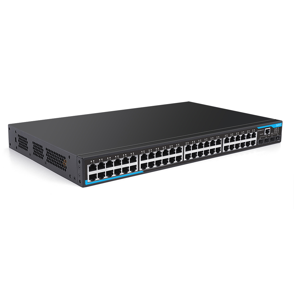 48포트 기가비트 10G 4SFP+ 관리형 스위치 허브