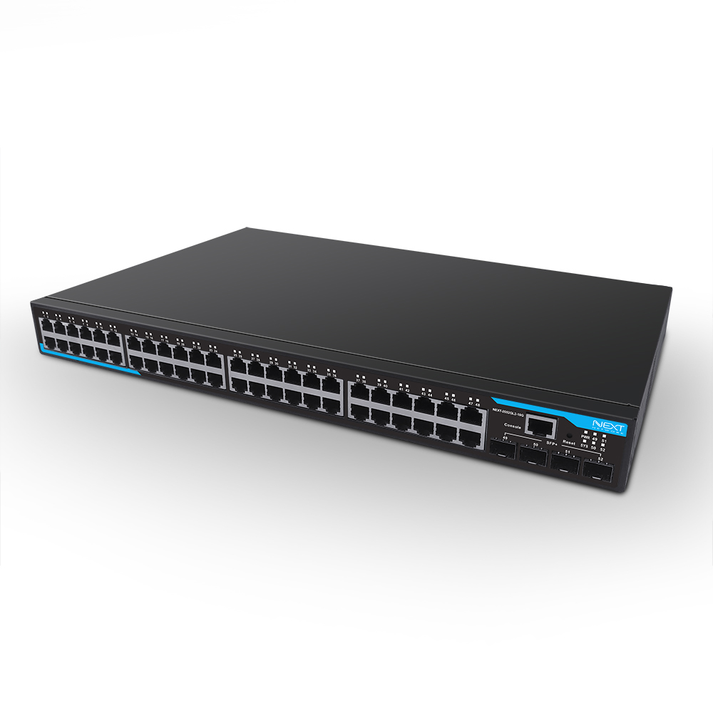 48포트 기가비트 10G 4SFP+ 관리형 스위치 허브