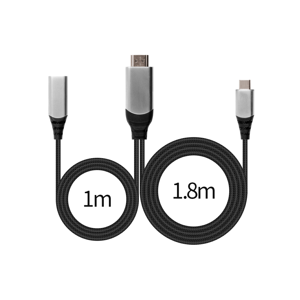 TYPE-C to HDMI UHD 4K 케이블 2M