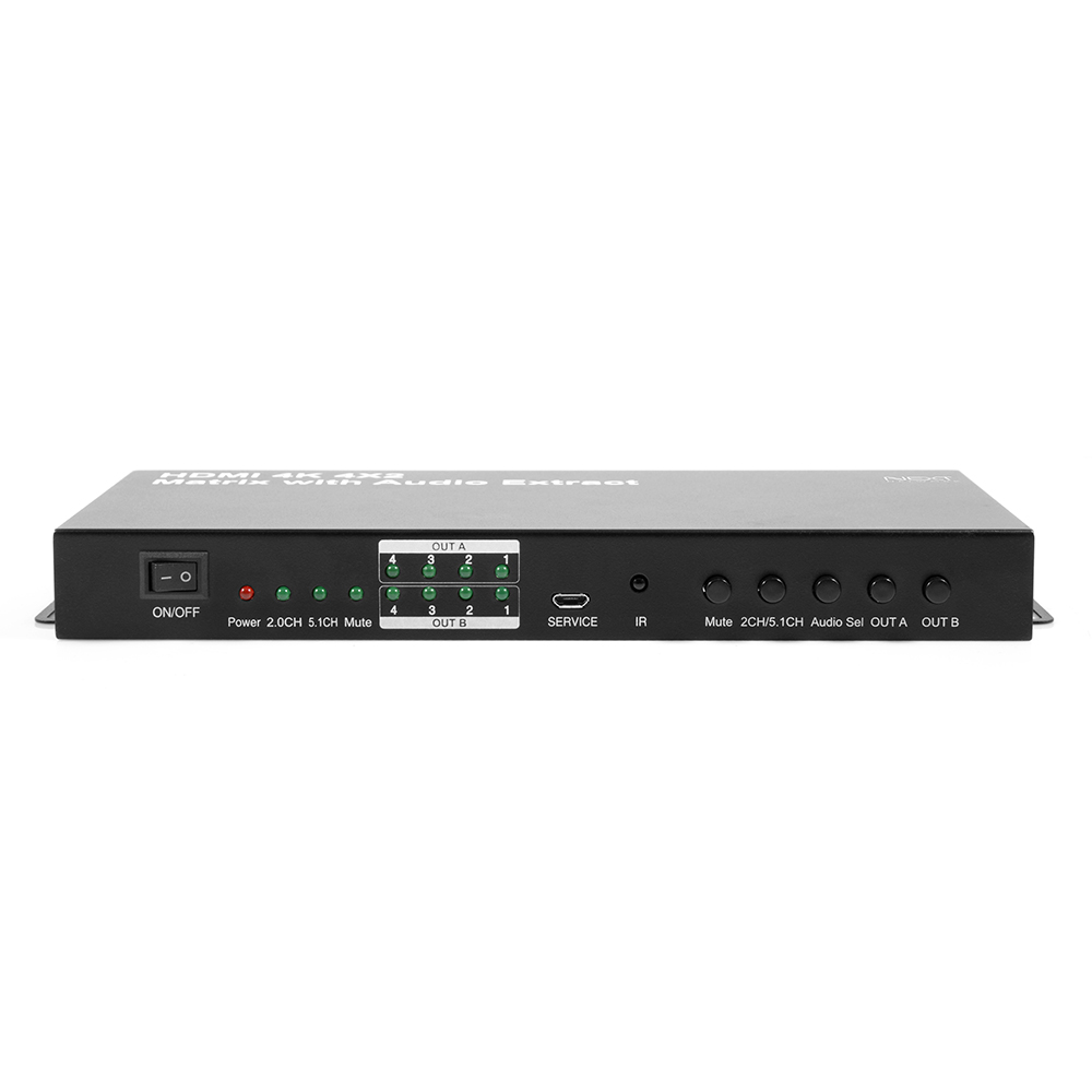 HDMI 4K 60HZ 입력 4포트 출력 2포트 매트릭스 스위치