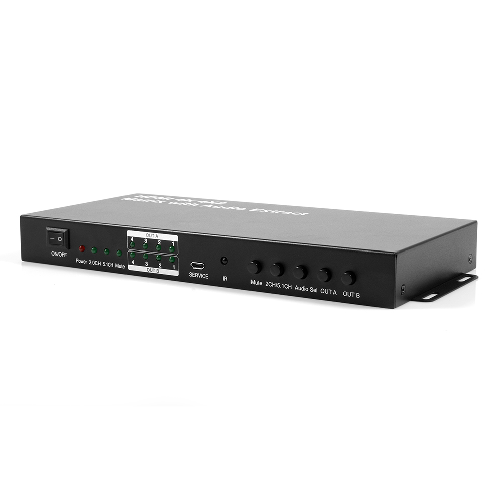 HDMI 4K 60HZ 입력 4포트 출력 2포트 매트릭스 스위치